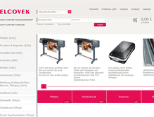 Tablet Screenshot of elcovek.de